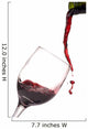 Pouring Wine into Glass Wall Decal