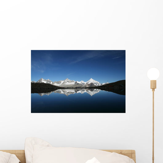 Swiss Alps Wall Decal