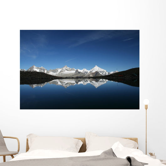 Swiss Alps Wall Decal