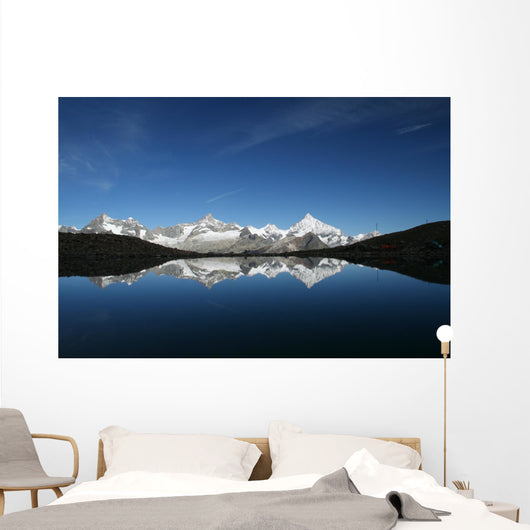 Swiss Alps Wall Decal