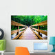 Scary Wooden Bridge Crossing Wall Decal