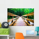 Scary Wooden Bridge Crossing Wall Decal