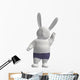 White Rabbit Wall Decal