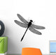 Dragonfly Silhouette Wall Decal