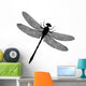 Dragonfly Silhouette Wall Decal