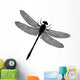 Dragonfly Silhouette Wall Decal