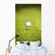 Golf Ball On A Tee Wall Mural