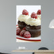 Chocolate and Raspberry Cupcakes Wall Decal Design 2