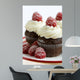 Chocolate and Raspberry Cupcakes Wall Decal Design 2