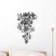 Paisley Skull Tattoo Wall Decal