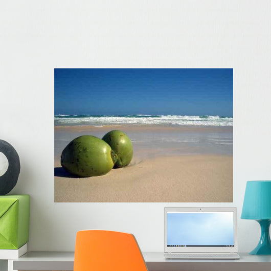 Coconuts Beach Wall Decal