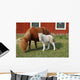 Mare with Foal Wall Decal