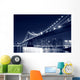 Manhattan Bridge and Manhattan Wall Decal