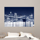 Brooklyn Bridge and Manhattan Wall Decal