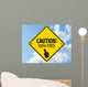Caution 100 Wall Decal