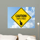 Caution 100 Wall Decal