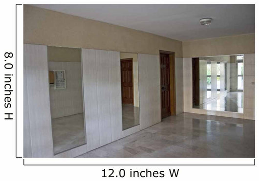 Mirrors and Light Wall Decal