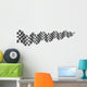 Checkered Flag Long Size Wall Decal