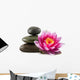 Flower Lotus and Zen Wall Decal