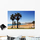 Spain Barcelona Beach Wall Decal Design 2