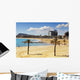 Spain Barcelona Beach Wall Decal Design 1