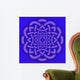 Violet Celtic Knot Design Wall Decal