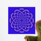 Violet Celtic Knot Design Wall Decal