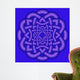 Violet Celtic Knot Design Wall Decal