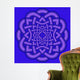 Violet Celtic Knot Design Wall Decal