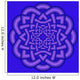 Violet Celtic Knot Design Wall Decal