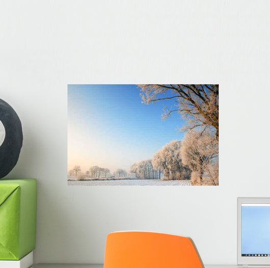 Winter Landscape Holland Wall Decal