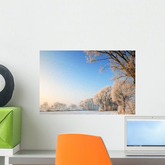 Winter Landscape Holland Wall Decal