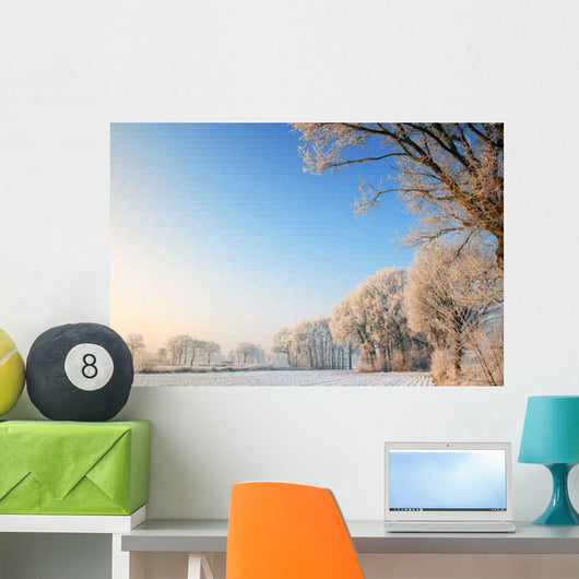 Winter Landscape Holland Wall Decal