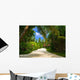 Pathway Tropical Park Wall Decal