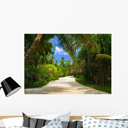 Pathway Tropical Park Wall Decal