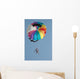 Parasailing Wall Decal