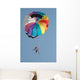 Parasailing Wall Decal