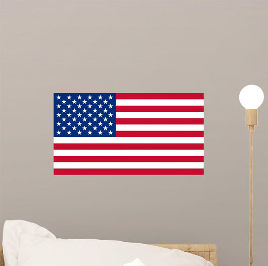 USA Fahne Flag Wall Decal