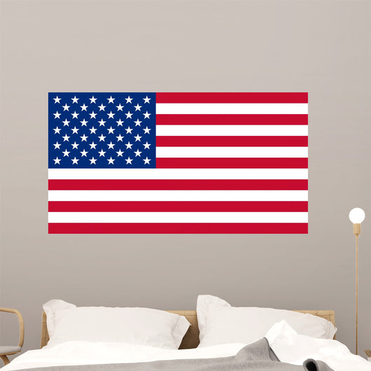 USA Fahne Flag Wall Decal