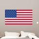 USA Fahne Flag Wall Decal