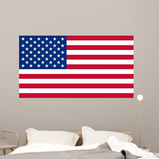 USA Fahne Flag Wall Decal
