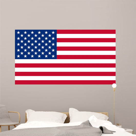 USA Fahne Flag Wall Decal