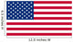 USA Fahne Flag Wall Decal