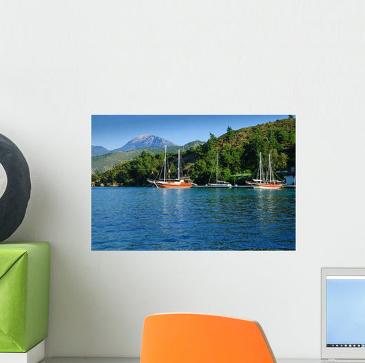 Yachts Wall Decal Design 2