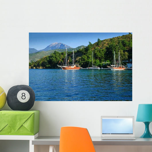 Yachts Wall Decal Design 2