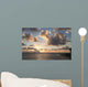 Cloudscape over Ocean and Wall Decal