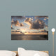 Cloudscape over Ocean and Wall Decal