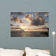 Cloudscape over Ocean and Wall Decal