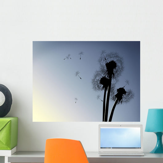 Dandelion Flower Wall Decal