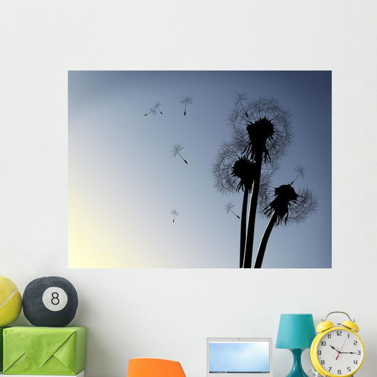 Dandelion Flower Wall Decal